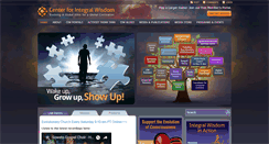 Desktop Screenshot of centerforintegralwisdom.org
